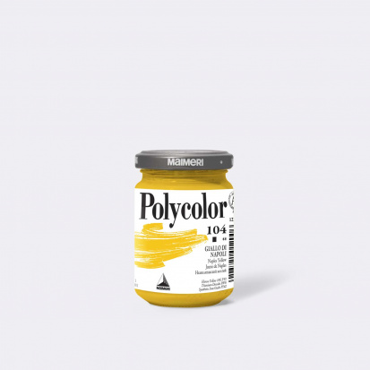 Акриловая краска "Polycolor" неаполитанский желтый 140 ml